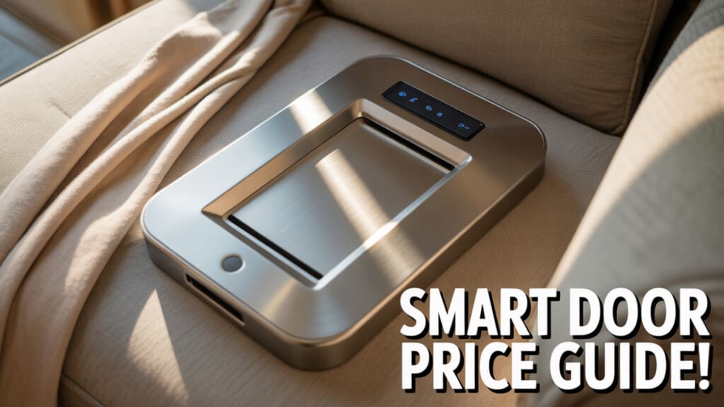 Cost comparison chart for smart dog doors under $200 vs premium models