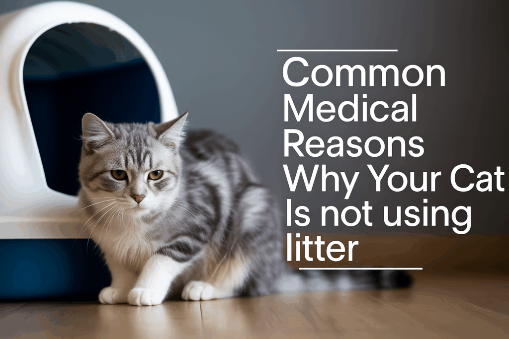 Common Medical Reasons Your Cat Is Missing the Litter Box