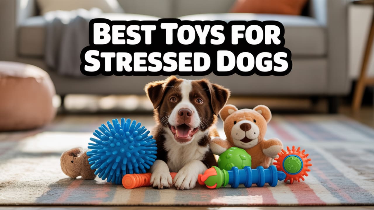 Best dog toys for anxious dogs 2025: heartbeat plush, treat puzzles, and scent-infused chews