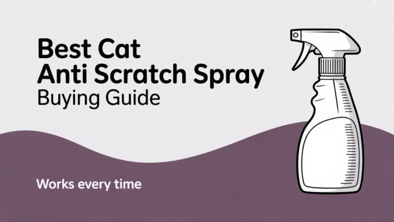 Best anti scratch cat sprays 2025 - Vet-approved deterrent protecting wood, fabric & leather furniture from scratching damage