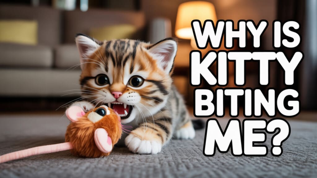 How to Train a Kitten to Stop Biting