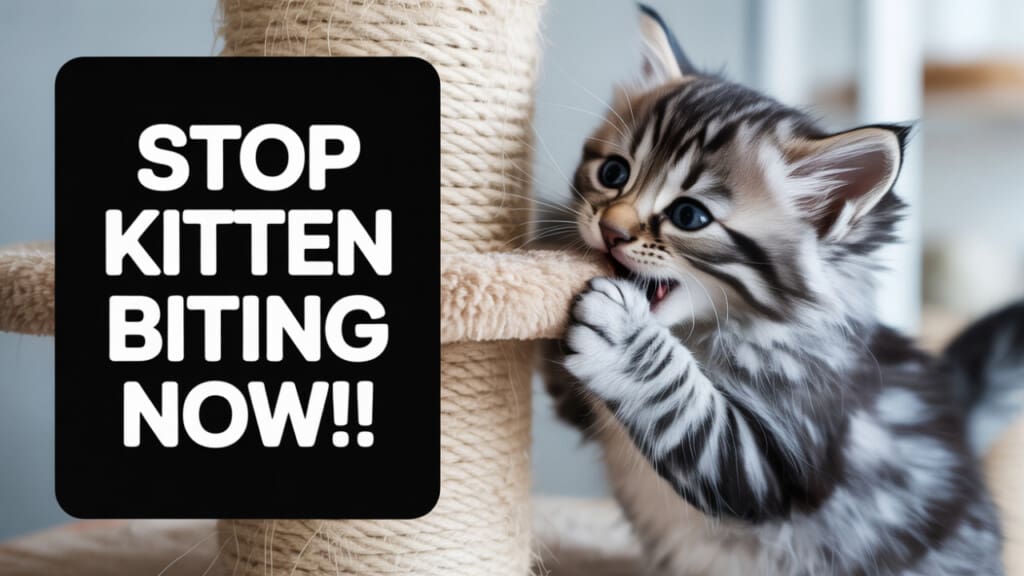 How to Train a Kitten to Stop Biting: Positive Reinforcement Techniques