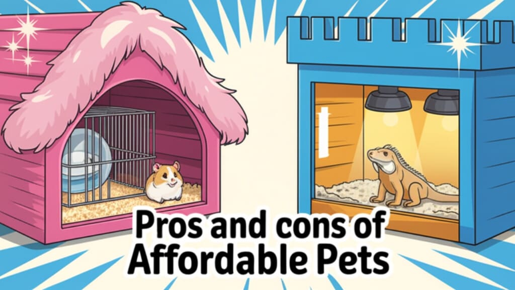 Pros and cons of popular low-maintenance and budget-friendly pets