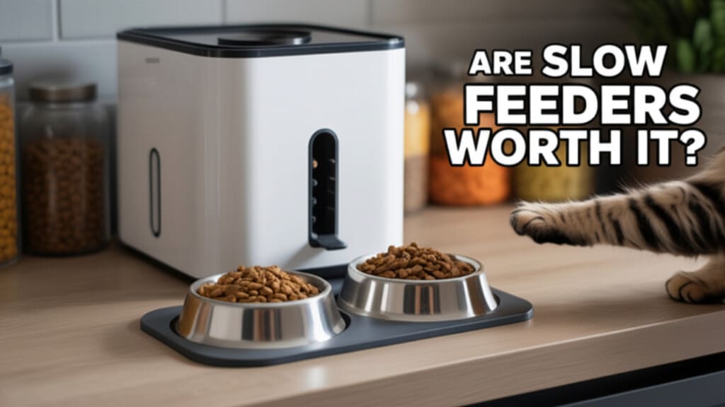 Are slow feeders worth it- Do slow feeders actually work for cats?