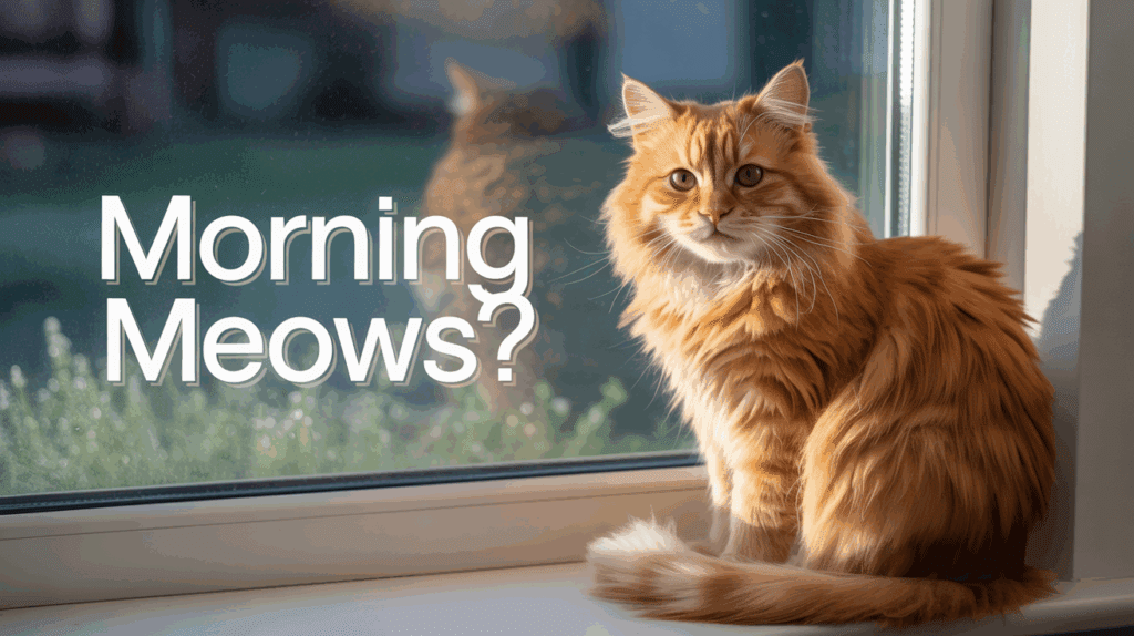 Why Does My Cat Meow in the Morning So Much Compared to Other Times?