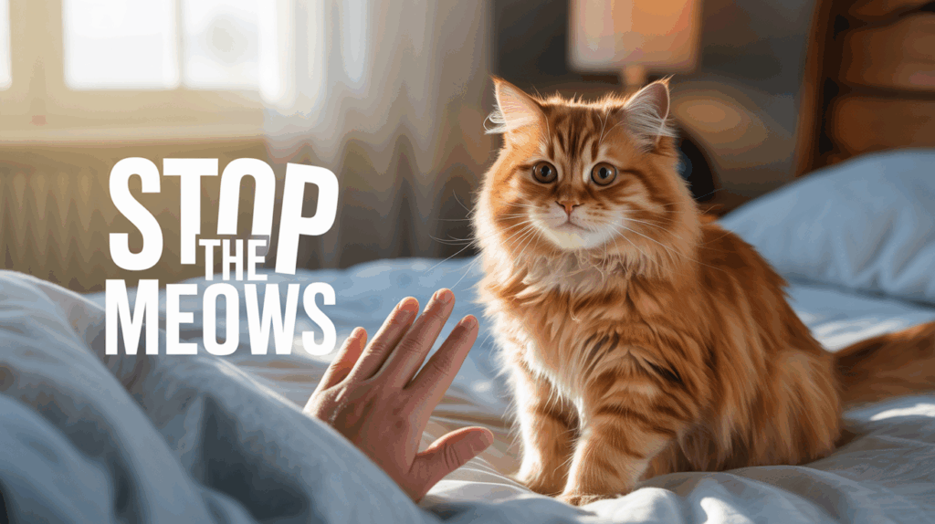 Why Does My Cat Meow at Me in the Morning to Wake Up?