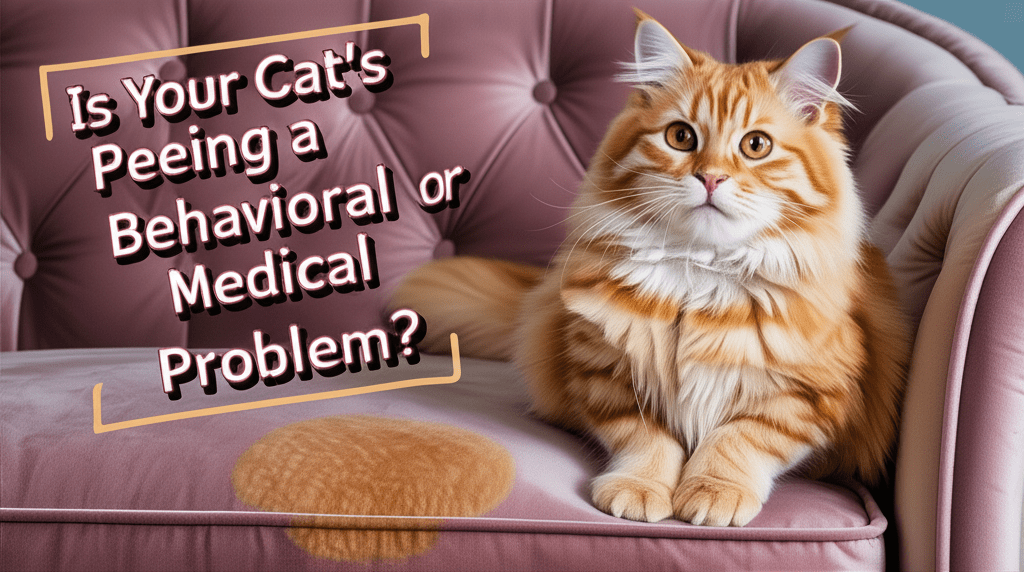 Your Cat Is Peeing on Furniture: Behavioral vs. Medical Causes
