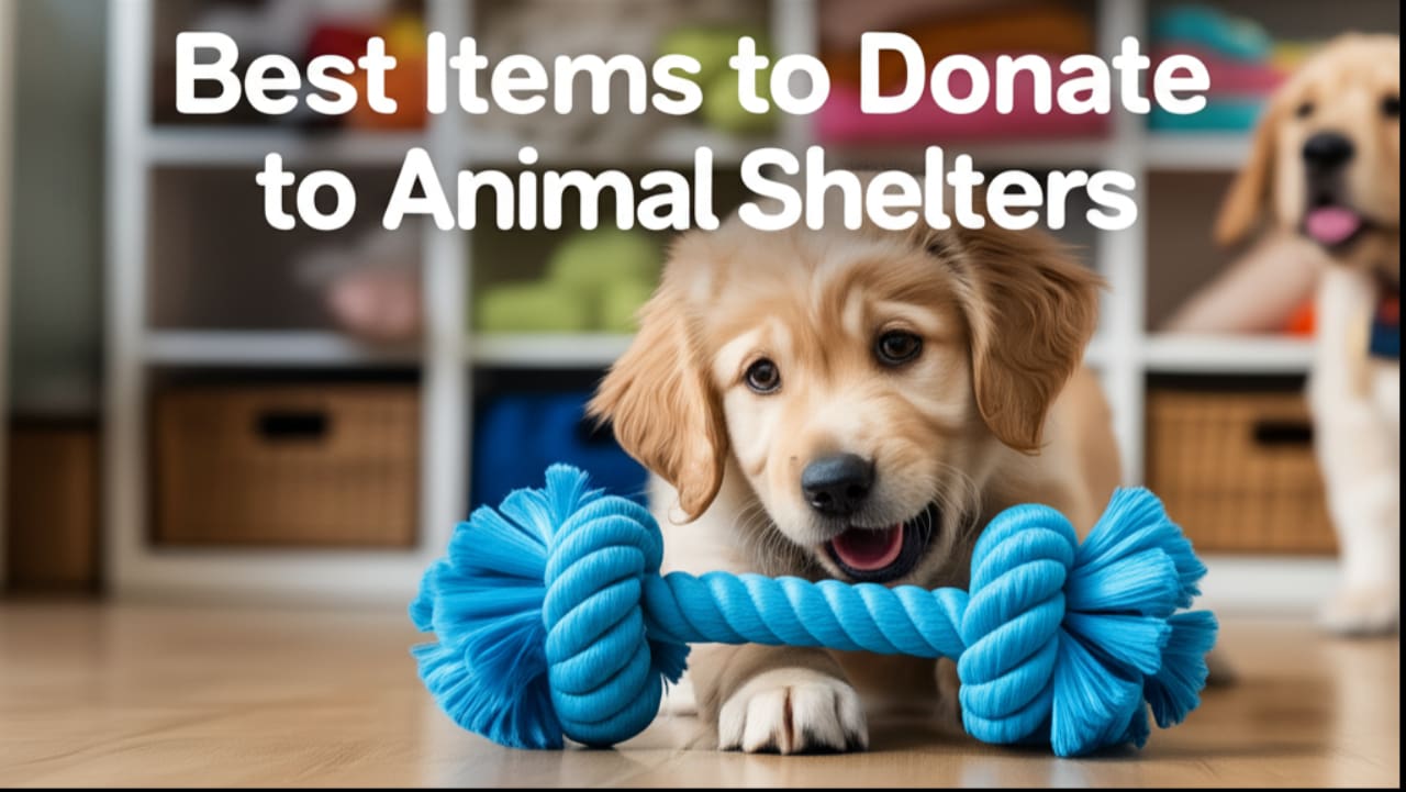 Best Items to Donate to Animal Shelters